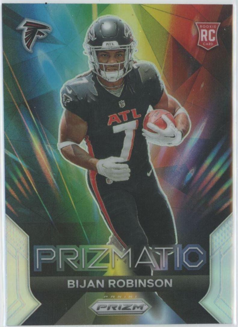 2023 Panini Prizm Prizmatic Bijan Robinson [Silver] #19 card