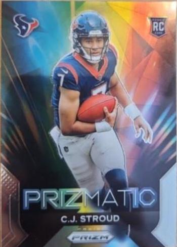 2023 Panini Prizm Prizmatic C. J. Stroud #6 card