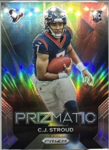 2023 Panini Prizm Prizmatic C. J. Stroud [Silver] #6 card