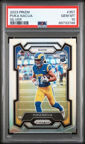 2023 Panini Prizm Puka Nacua [Silver] #357 card