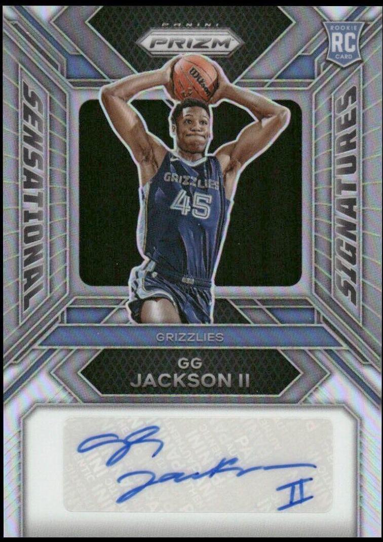 2023 Panini Prizm Sensational Signature GG Jackson II #86 card