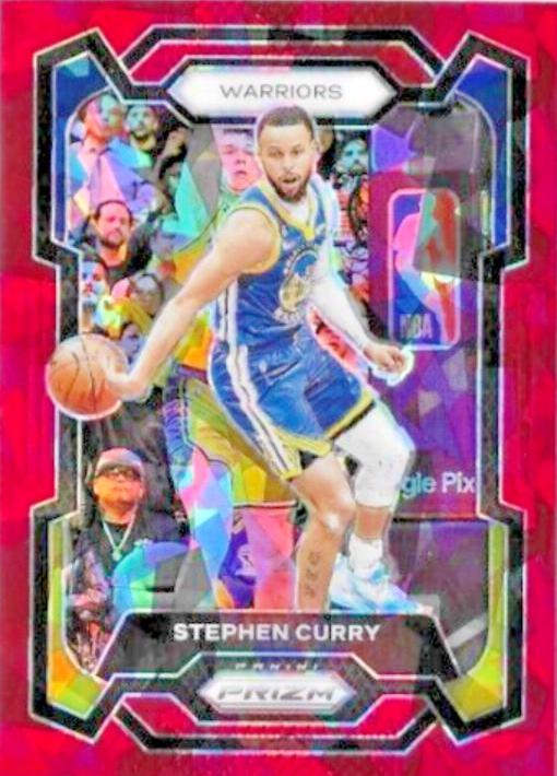 2023 Panini Prizm Stephen Curry [Red Ice] #119 card