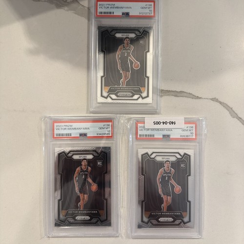2023 Panini Prizm Victor Wembanyama [Silver] #136 card