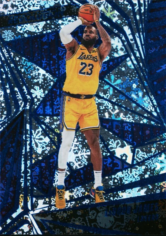 2023 Panini Revolution LeBron James [Winter] #88 card