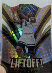 2023 Panini Revolution Liftoff Anthony Edwards [Die Cut] #2 card