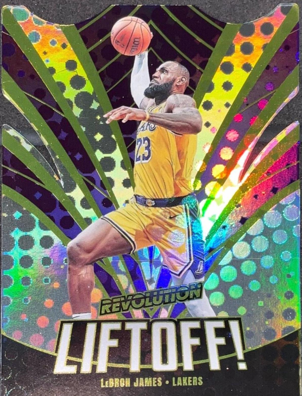 2023 Panini Revolution Liftoff LeBron James #1 card
