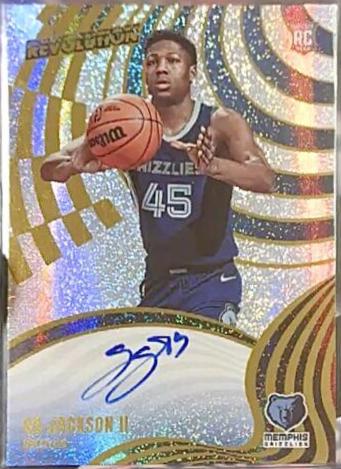 2023 Panini Revolution Rookie Autograph GG Jackson II #RA-GGJ card