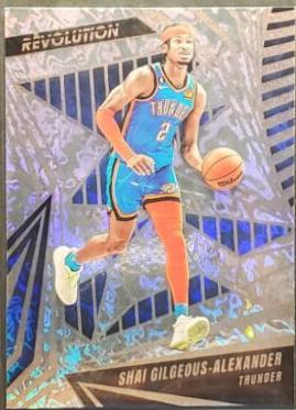 2023 Panini Revolution Shai Gilgeous-Alexander [Avalanche] #76 card