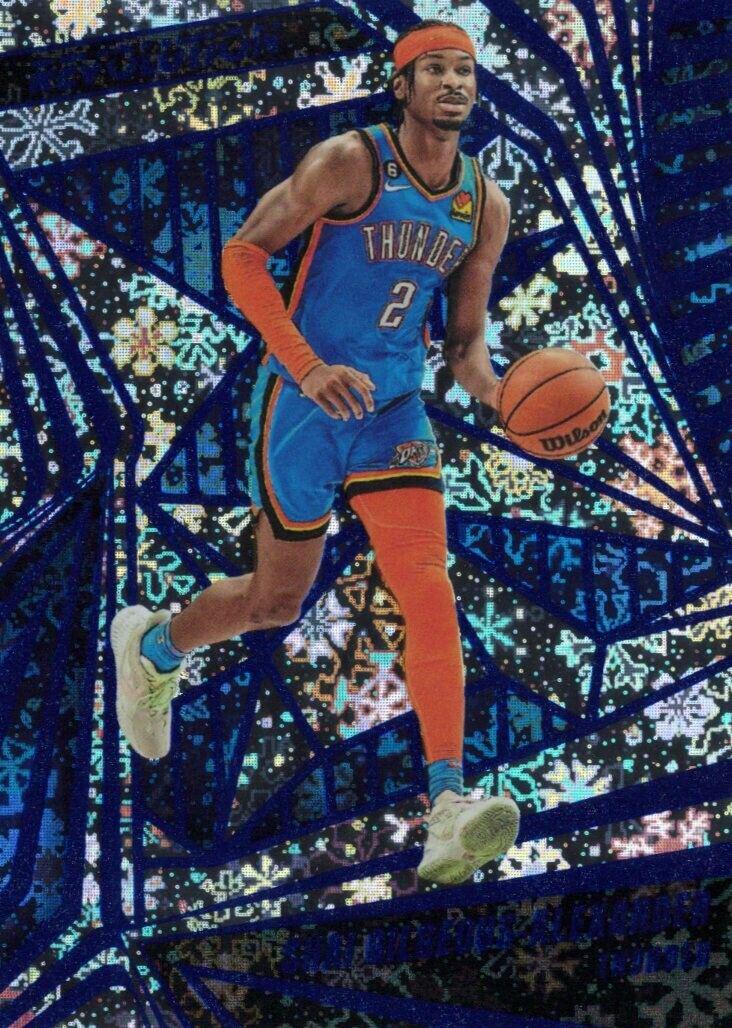 2023 Panini Revolution Shai Gilgeous-Alexander [Winter] #76 card