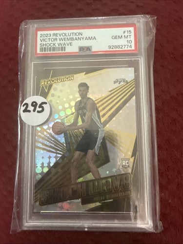 2023 Panini Revolution Shock Wave Victor Wembanyama #15 card