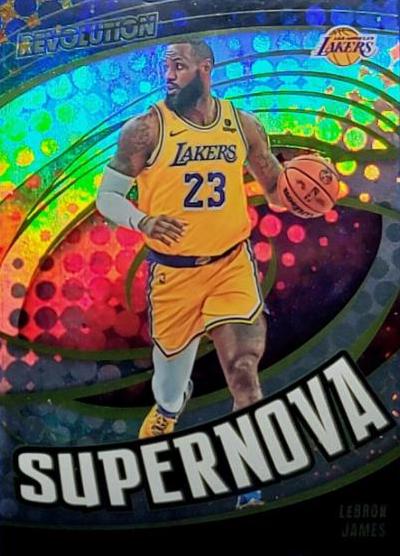 2023 Panini Revolution Supernova LeBron James #5 card