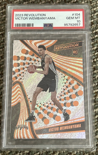 2023 Panini Revolution Victor Wembanyama [Winter] #104 card