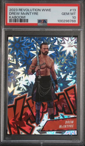 2023 Panini Revolution WWE Kaboom Drew McIntyre #13 card