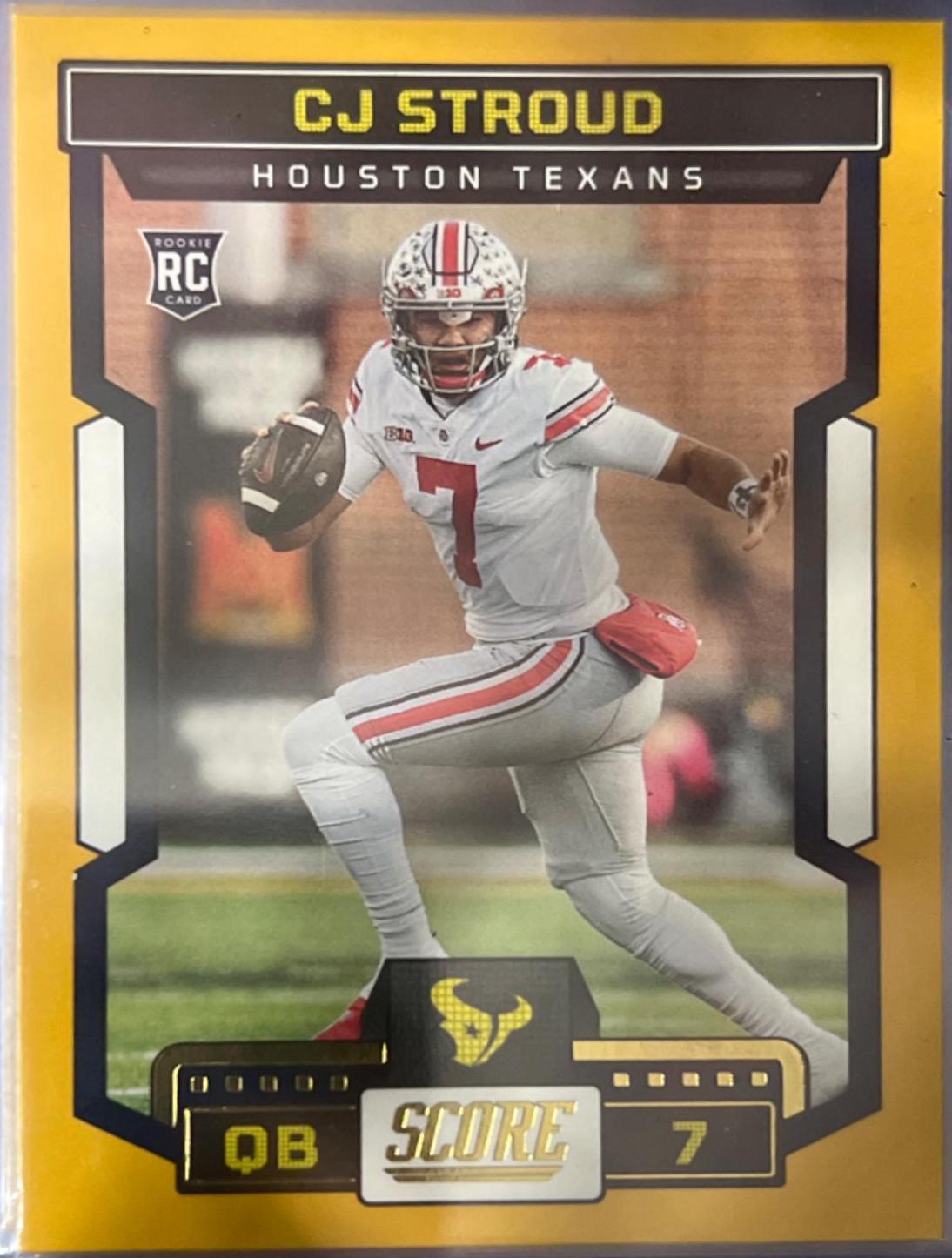 2023 Panini Score C. J. Stroud [Gold] #302 card