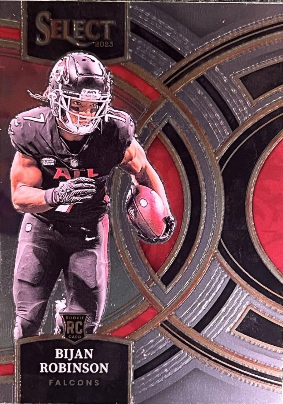 2023 Panini Select Bijan Robinson #180 card