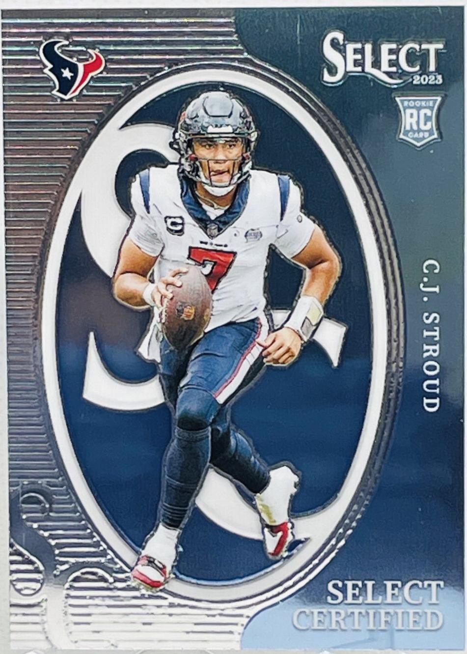 2023 Panini Select Certified Rookie C.J. Stroud #CRO-CST card