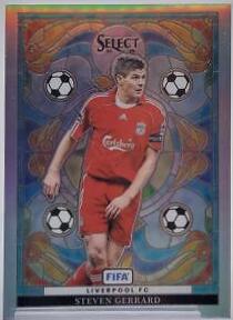 2023 Panini Select FIFA Stained Glass Steven Gerrard #23 card
