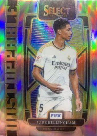 2023 Panini Select FIFA Unstoppable Jude Bellingham #14 card