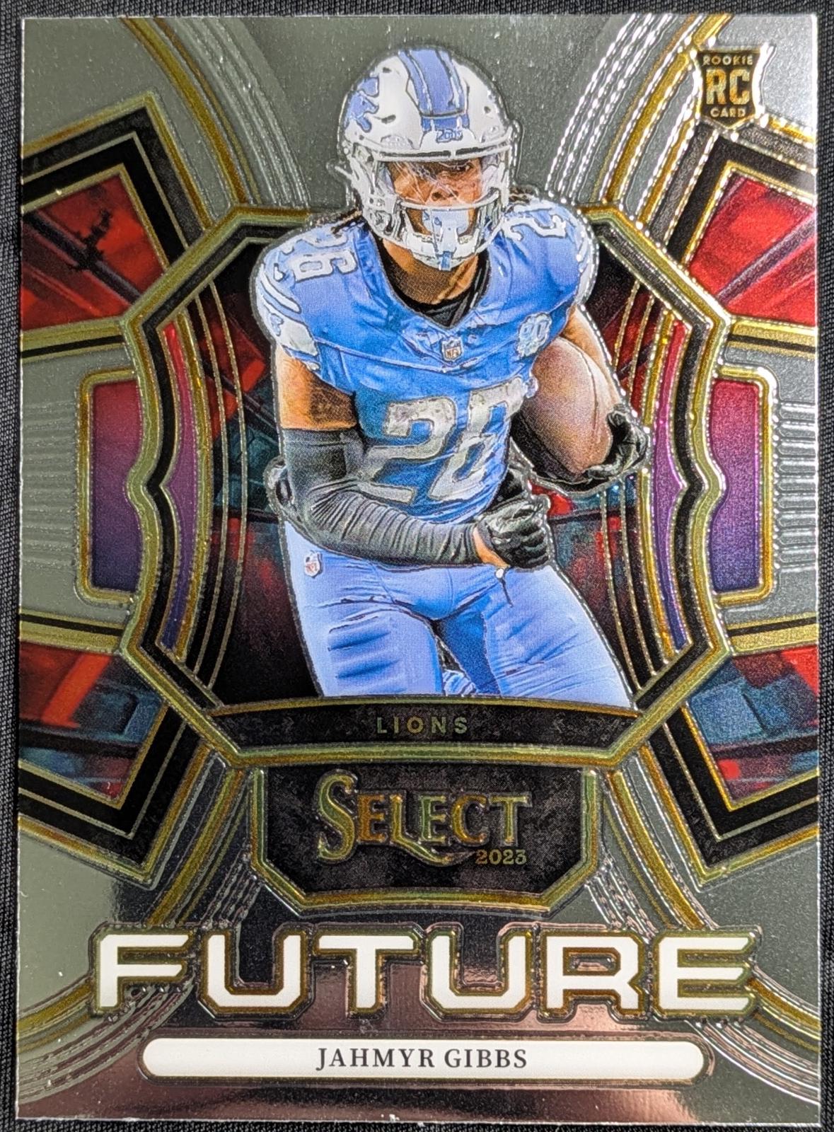 2023 Panini Select Future Jahmyr Gibbs #FUT-JGI card