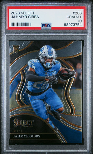 2023 Panini Select Jahmyr Gibbs #266 card