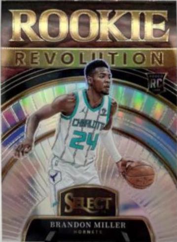 2023 Panini Select Rookie Revolution Brandon Miller [Silver Prizm] #5 card