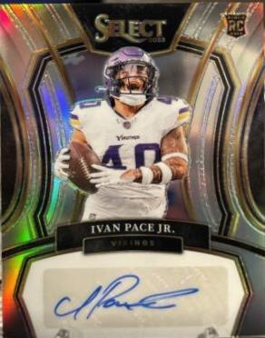 2023 Panini Select Rookie Signature Prizm Ivan Pace Jr. #23 card