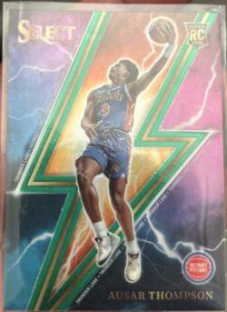 2023 Panini Select Thunder Lane Ausar Thompson #9 card