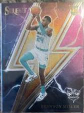 2023 Panini Select Thunder Lane Brandon Miller #12 card
