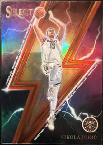 2023 Panini Select Thunder Lane Nikola Jokic [Silver Prizm] #6 card