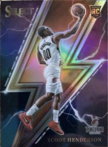 2023 Panini Select Thunder Lane Scoot Henderson #15 card