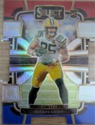 2023 Panini Select Tucker Kraft [Red Blue Prizm Die-Cut] #37 card