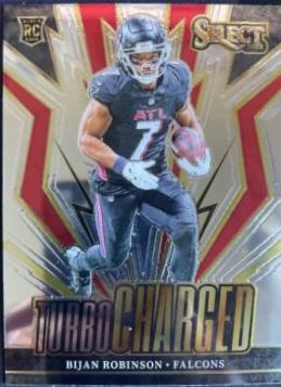 2023 Panini Select Turbocharged Bijan Robinson #TUR-BRO card