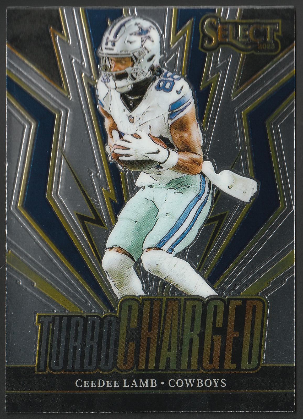 2023 Panini Select Turbocharged CeeDee Lamb #TUR-CLA card