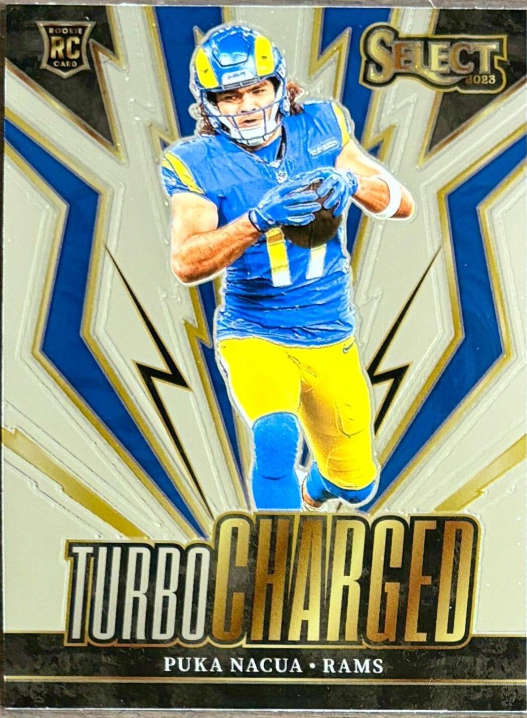 2023 Panini Select Turbocharged Puka Nacua #TUR-PNA card