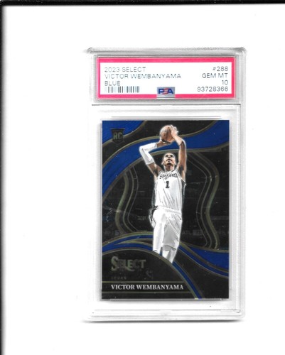 2023 Panini Select Victor Wembanyama [Blue] #288 card