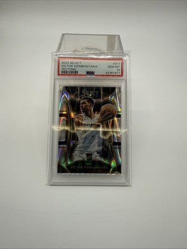 2023 Panini Select Victor Wembanyama [Tectonic Prizm] #311 card