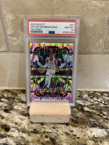 2023 Panini Select Victor Wembanyama [Tectonic Prizm] #87 card
