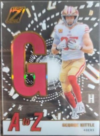 2023 Panini Zenith A to Z George Kittle #7 card