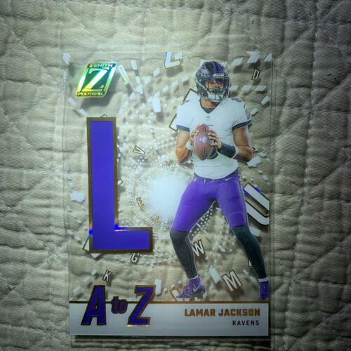 2023 Panini Zenith A to Z Lamar Jackson #12 card