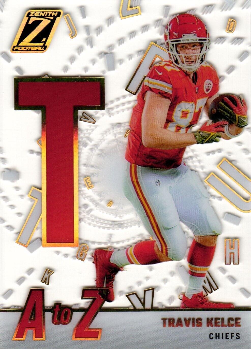2023 Panini Zenith A to Z Travis Kelce #20 card
