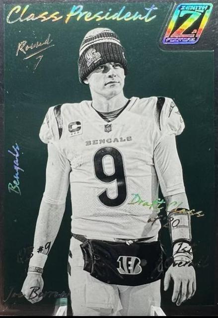 2023 Panini Zenith Class President Joe Burrow #CP2020 card