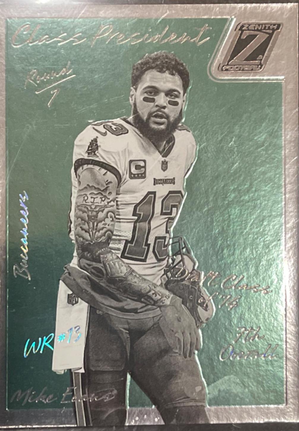2023 Panini Zenith Class President Mike Evans #CP-2104 card