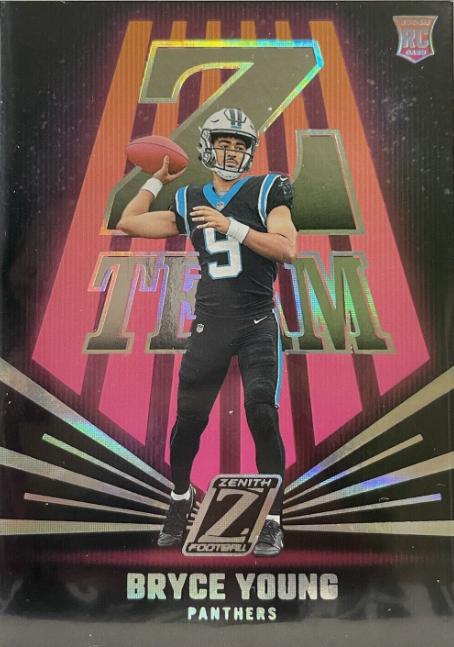 2023 Panini Zenith Z-Team Bryce Young #22 card
