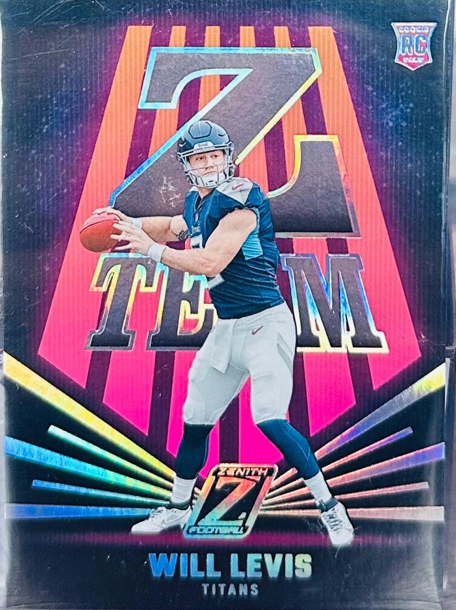 2023 Panini Zenith Z-Team Will Levis #24 card