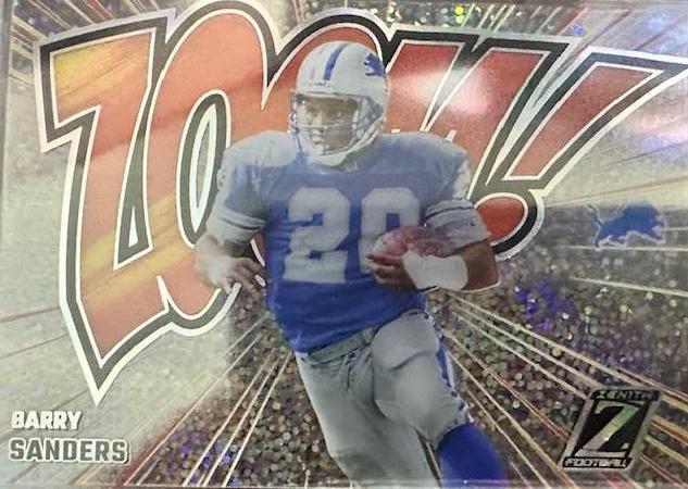 2023 Panini Zenith Zoom Barry Sanders #36 card