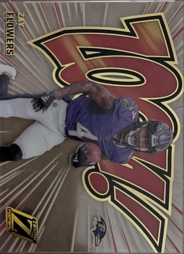 2023 Panini Zenith Zoom Zay Flowers #8 card