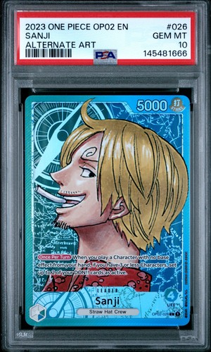 2023 Paramount War Sanji [Alternate Art] #OP02-026 card