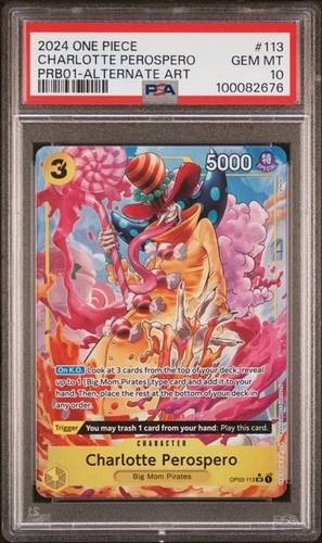 2023 Pillars of Strength Charlotte Perospero [Alternate Art] #OP03-113 card