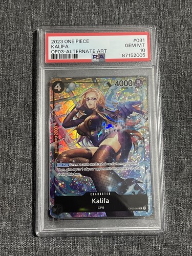 2023 Pillars of Strength Kalifa [Alternate Art] #OP03-081 card