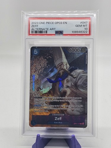 2023 Pillars of Strength Zeff [Alternate Art] #OP03-047 card